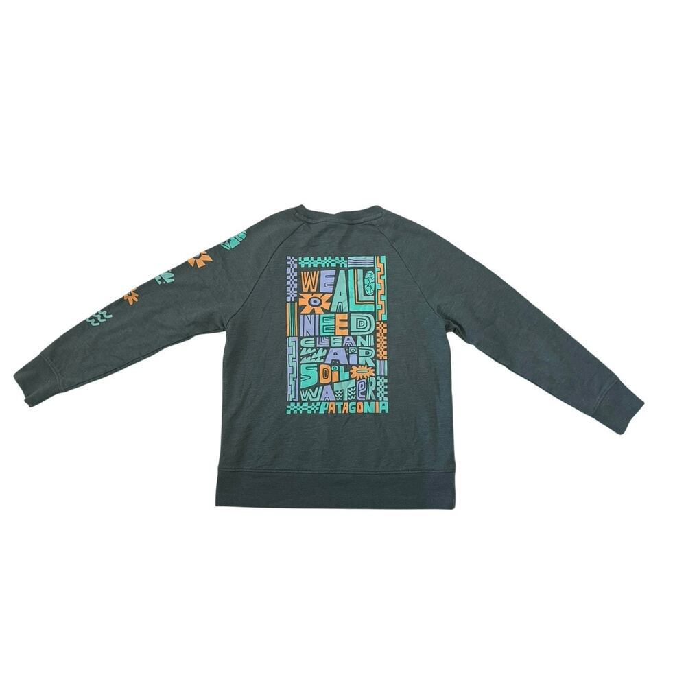 Patagonia Kids’ Lightweight Crew Sweatshirt – We All Need: Nouveau Green